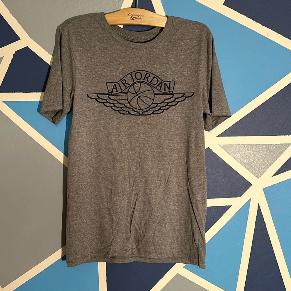 Grey Air Jordan T-Shirt